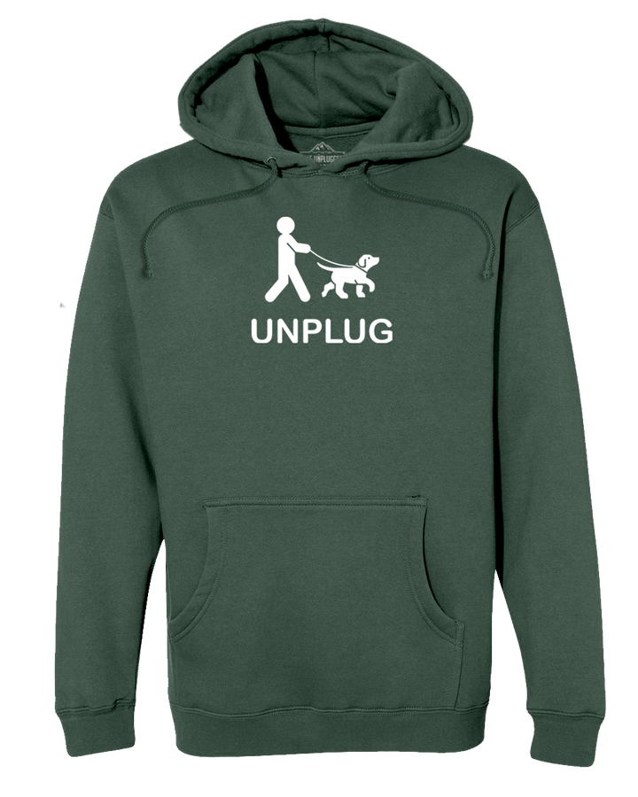 Dog Walking Heavyweight Hoodie