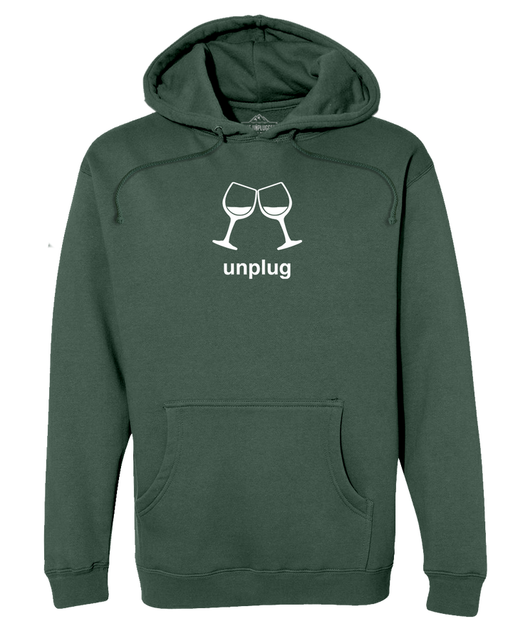 Wine Glass Heavyweight Hoodie