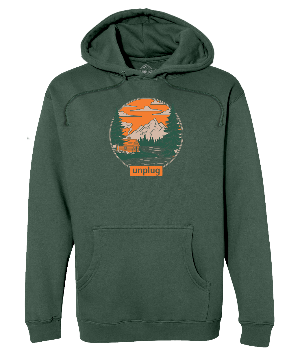 LIMITED DROP! Rustic Mountain Retreat Heavyweight Hoodie