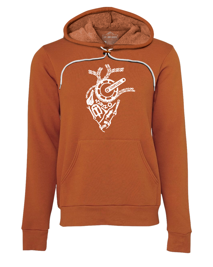 Anatomical Heart (Bicycle Parts) Super Soft Hoodie