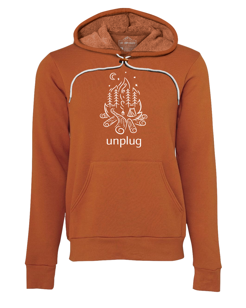 LIMITED DROP! Campfire Camping Scene Super Soft Hoodie