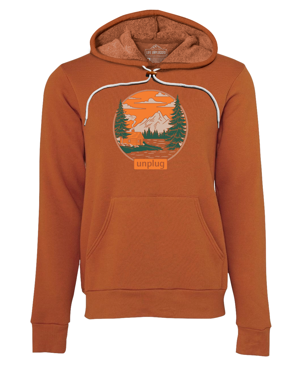 LIMITED DROP! Rustic Mountain Retreat Super Soft Hoodie