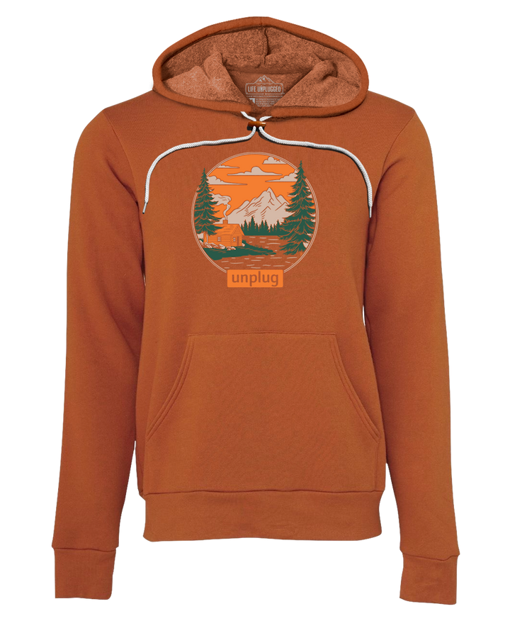 LIMITED DROP! Rustic Mountain Retreat Super Soft Hoodie