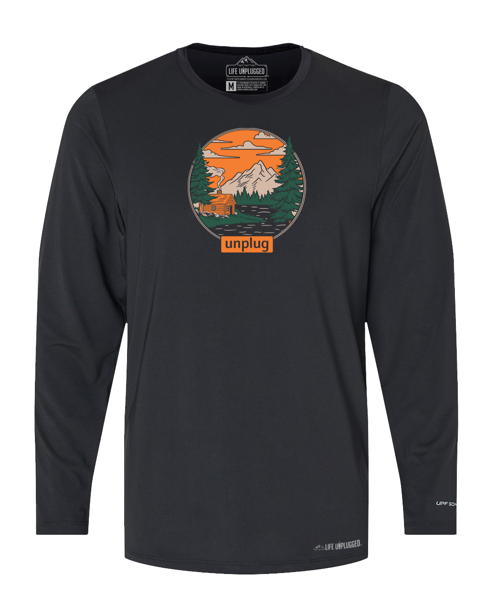 LIMITED DROP! Rustic Mountain Retreat Performance Long Sleeve with UPF 50+