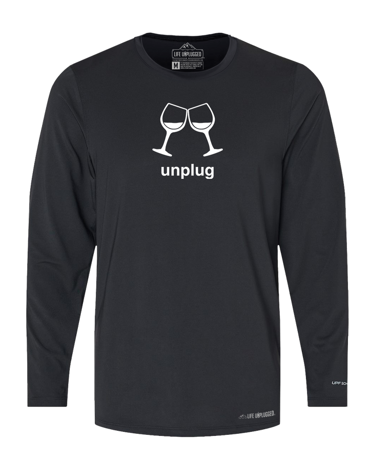 Wine Glass Performance Long Sleeve with UPF 50+