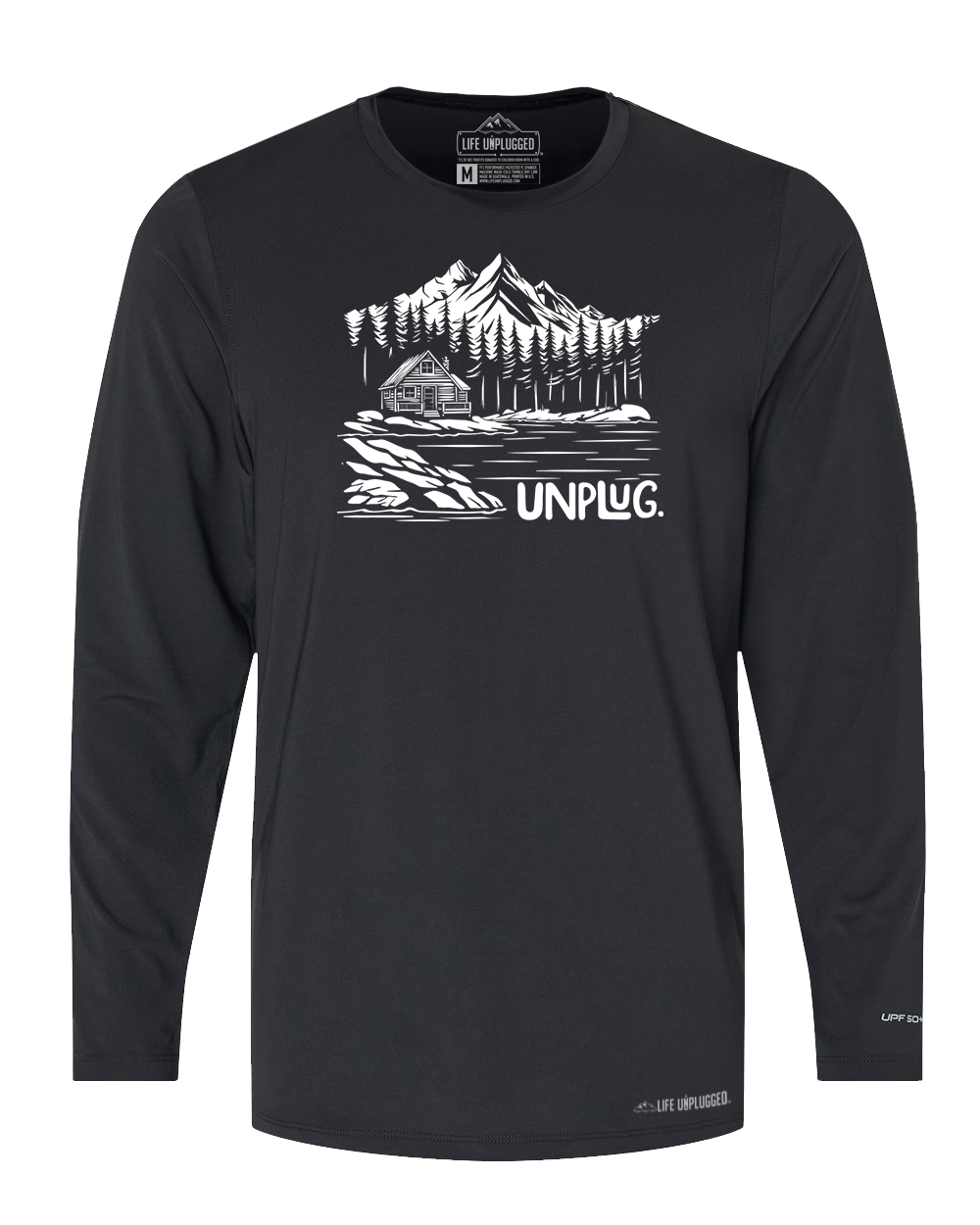 Cabin In the woods Performance Long Sleeve with UPF 50+