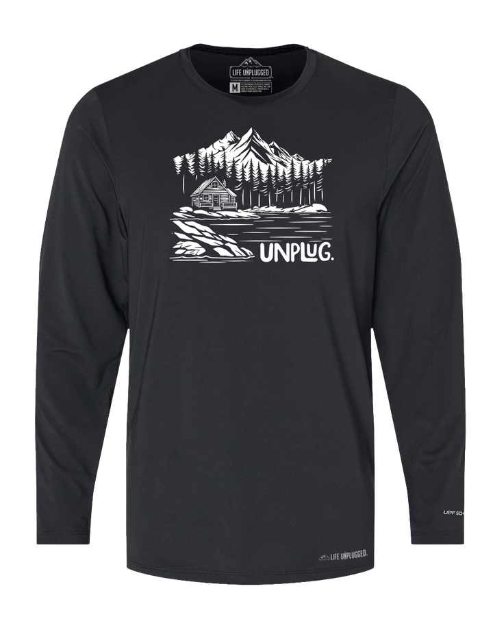 Cabin In the woods Performance Long Sleeve with UPF 50+