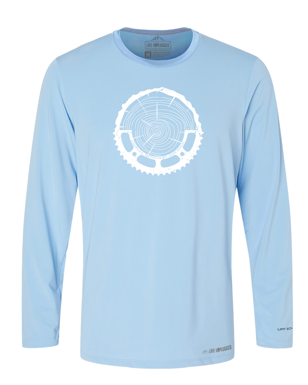 Tree Rings Chainring Performance Long Sleeve with UPF 50+