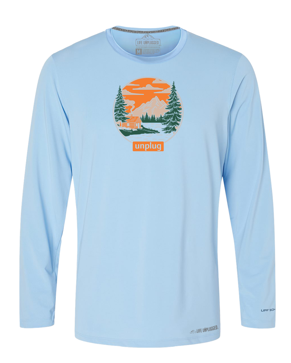 LIMITED DROP! Rustic Mountain Retreat Performance Long Sleeve with UPF 50+