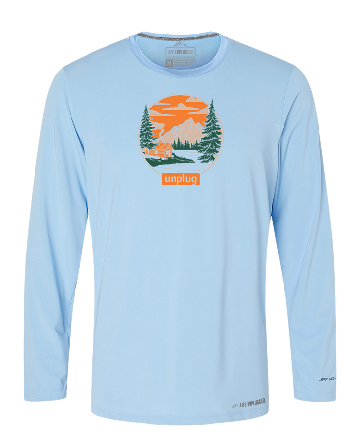 LIMITED DROP! Rustic Mountain Retreat Performance Long Sleeve with UPF 50+