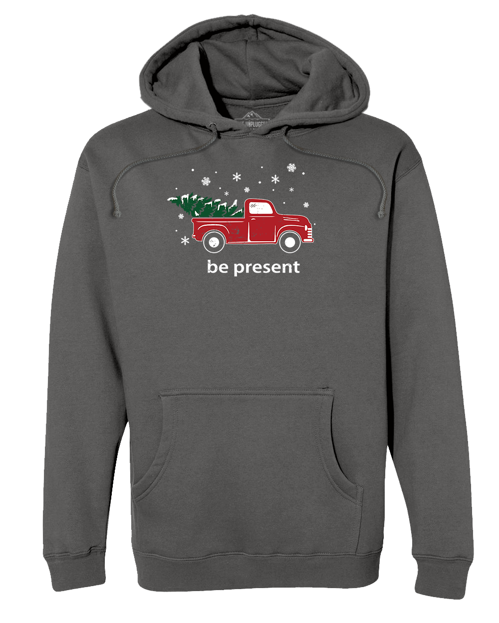 Christmas Tree Truck Heavyweight Hoodie