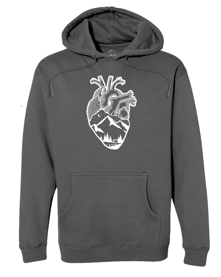 ANATOMICAL HEART (FULL CHEST) Heavyweight Hoodie