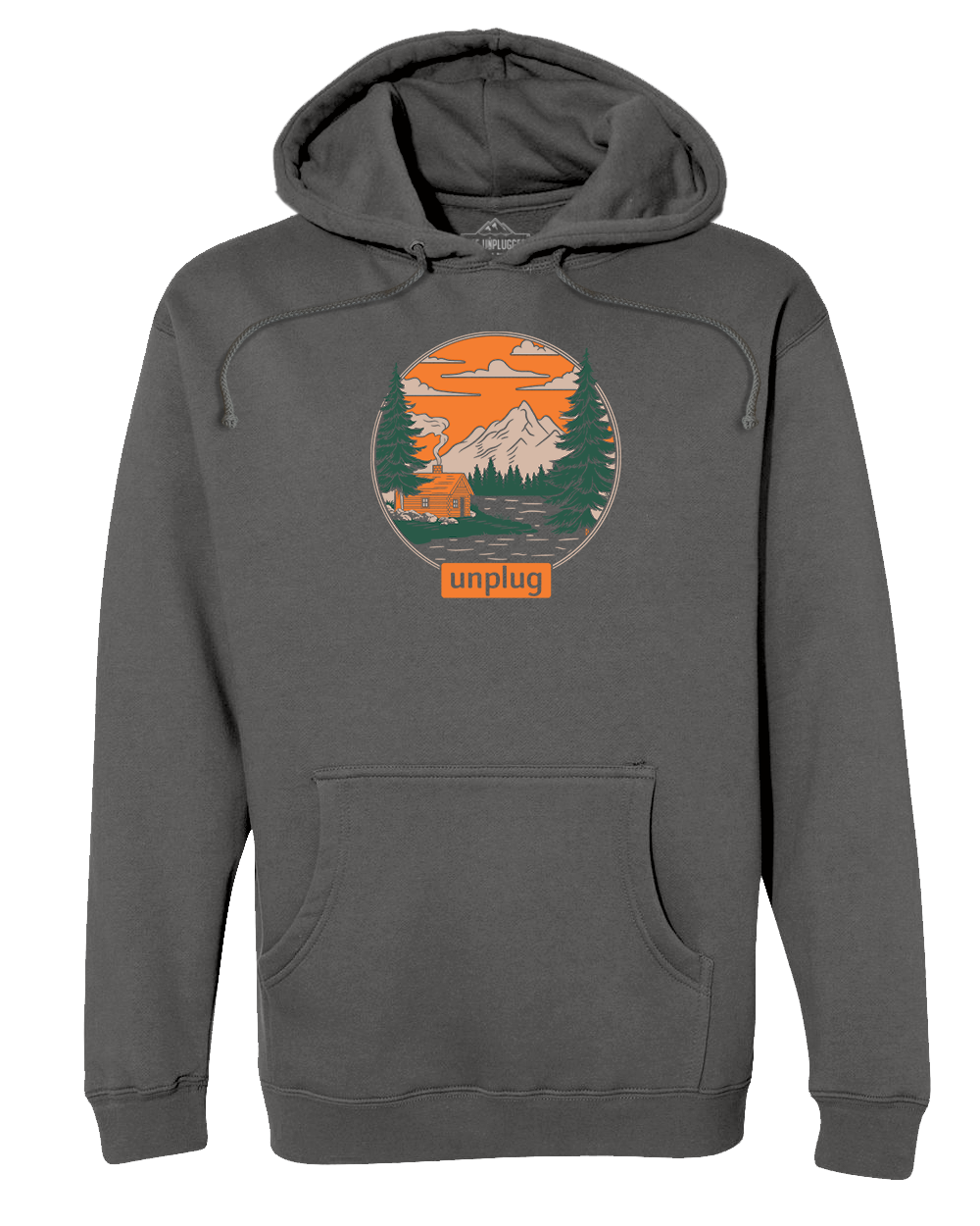 LIMITED DROP! Rustic Mountain Retreat Heavyweight Hoodie