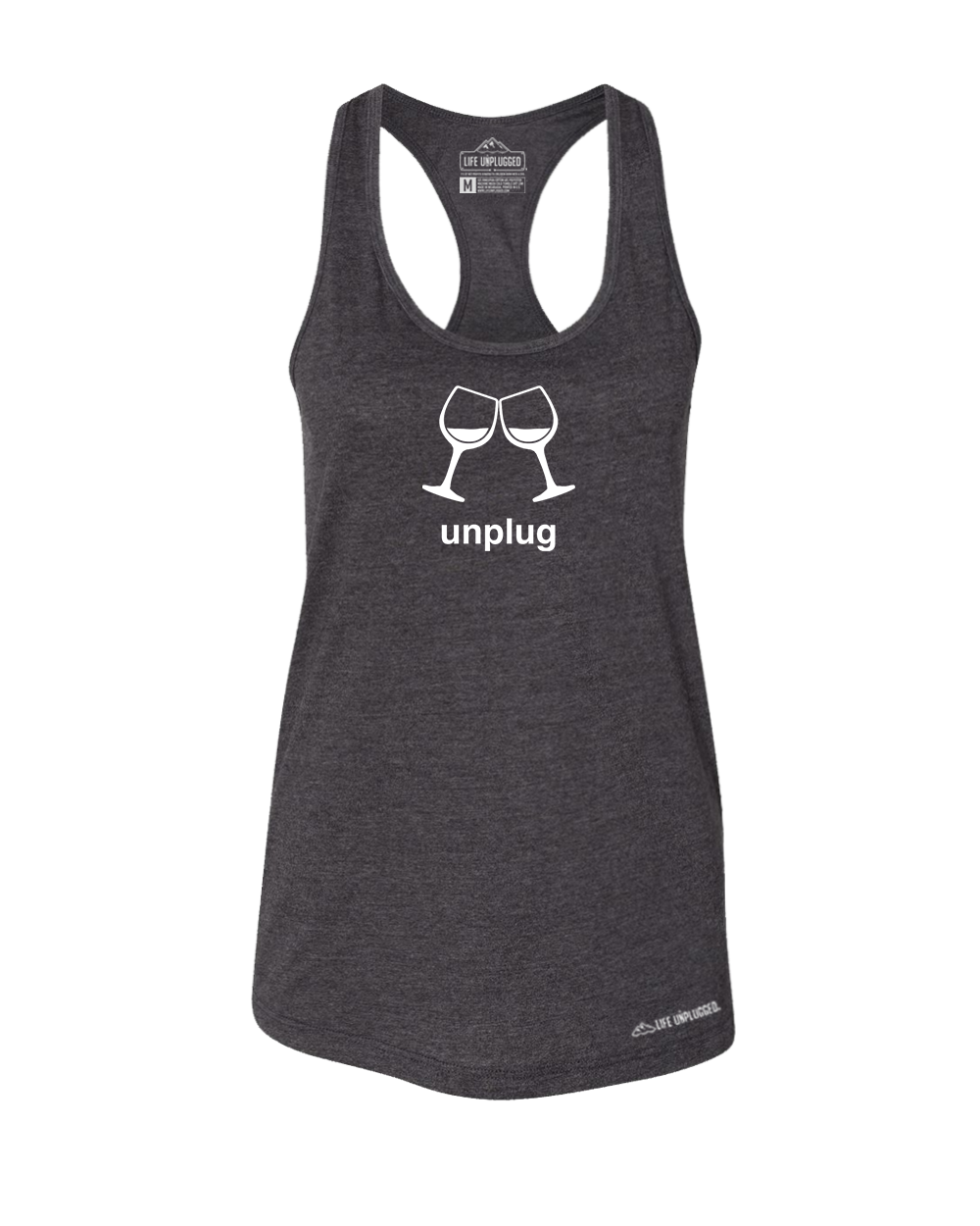 Wine Glass Women's Racerback Tank Top