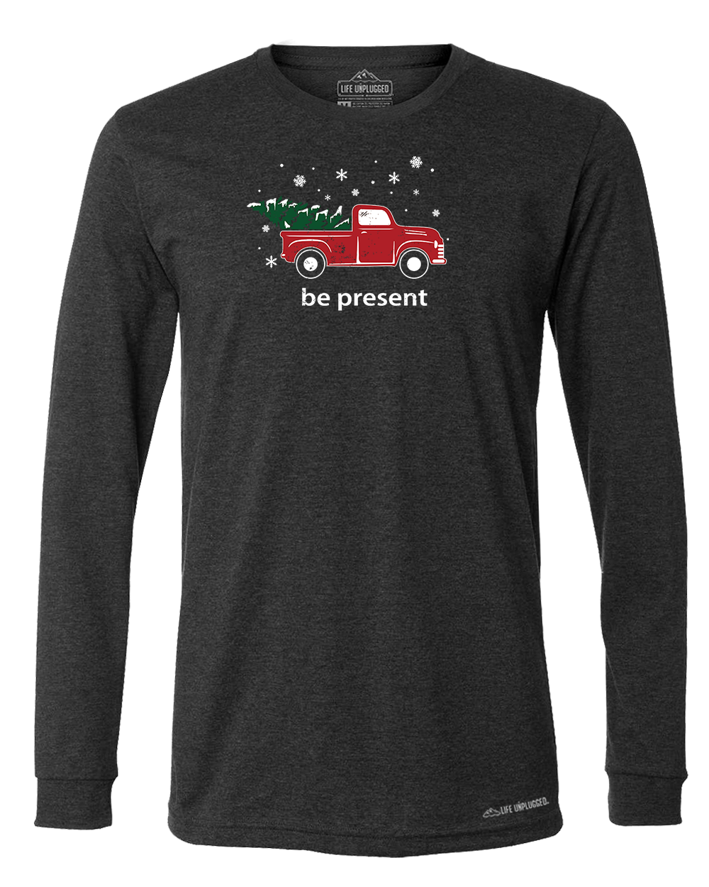 Christmas Tree Truck Long Sleeve T-Shirt