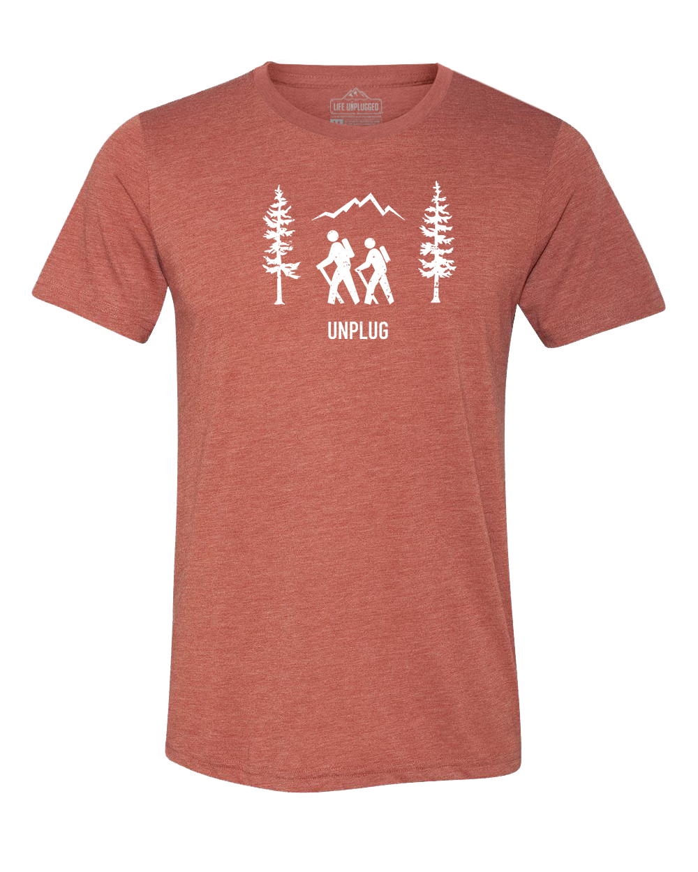 Hiking Scene Triblend T-Shirt