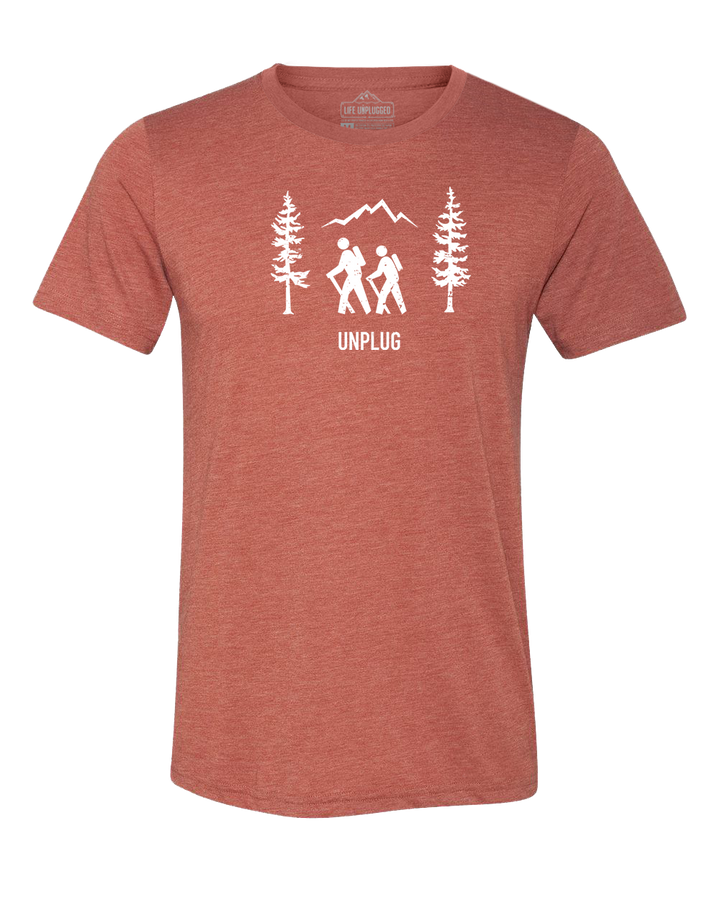 Hiking Scene Triblend T-Shirt