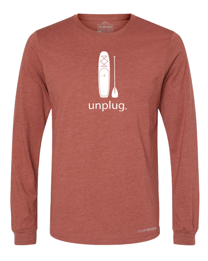 Stand Up Paddle Board Premium Polyblend Long Sleeve T-Shirt