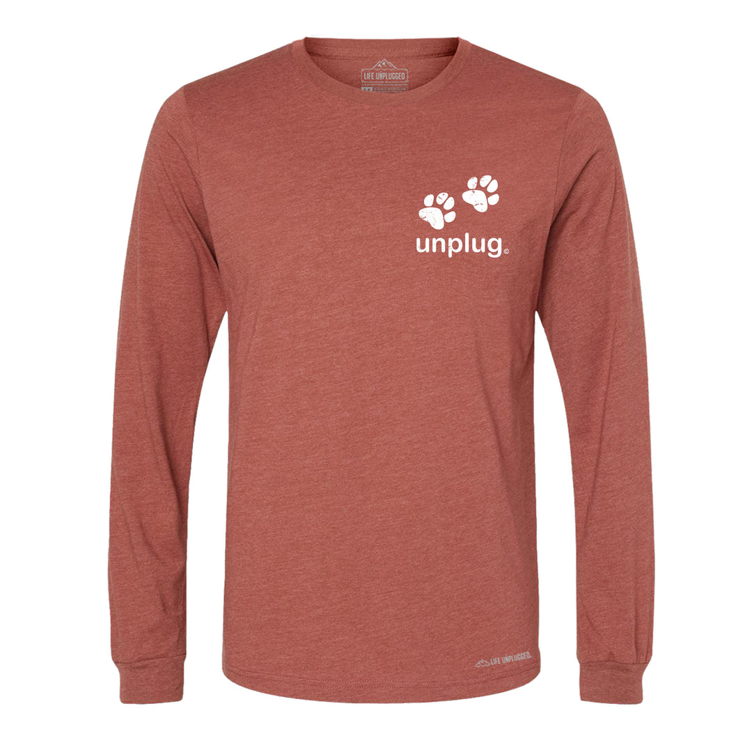 Paw Print Long Sleeve T-Shirt