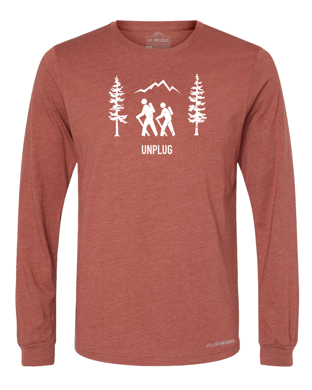 Hiking Scene Long Sleeve T-Shirt