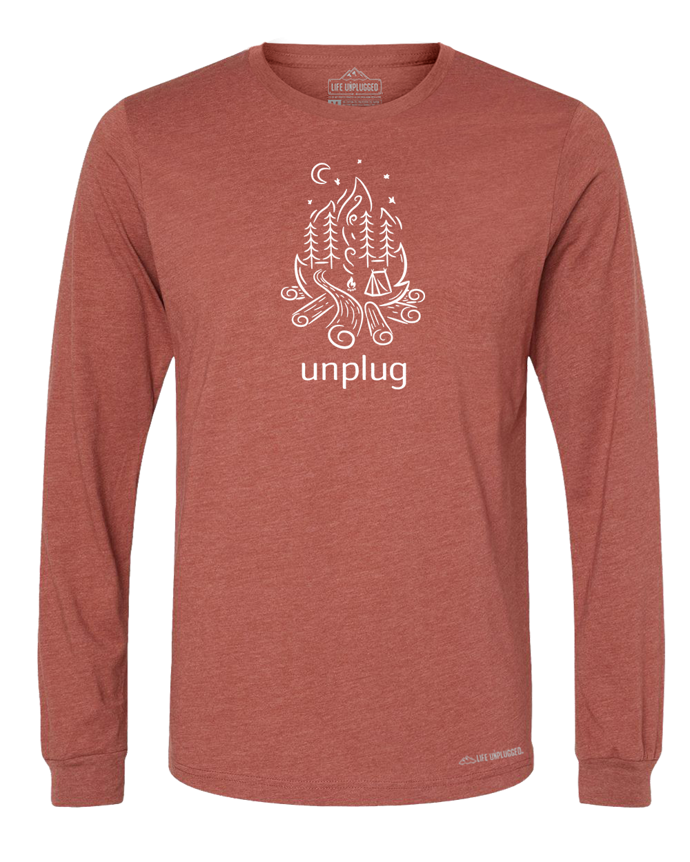 LIMITED DROP! Campfire Camping Scene Long Sleeve T-Shirt