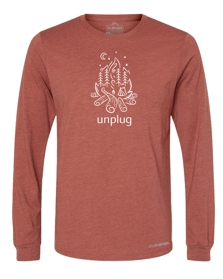 LIMITED DROP! Campfire Camping Scene Long Sleeve T-Shirt