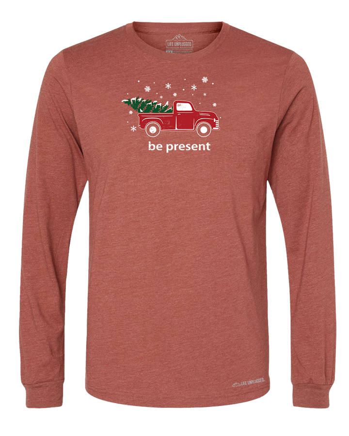 Christmas Tree Truck Long Sleeve T-Shirt