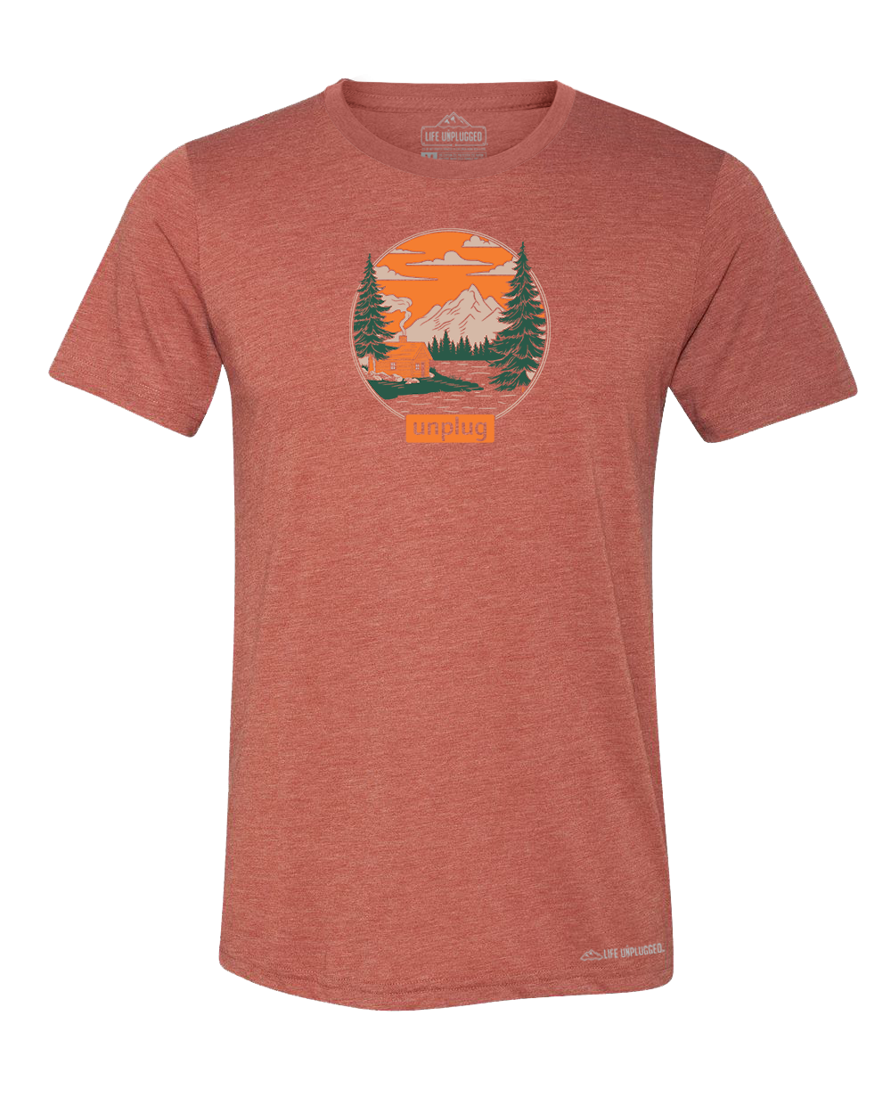 LIMITED DROP! Rustic Mountain Retreat Triblend T-Shirt