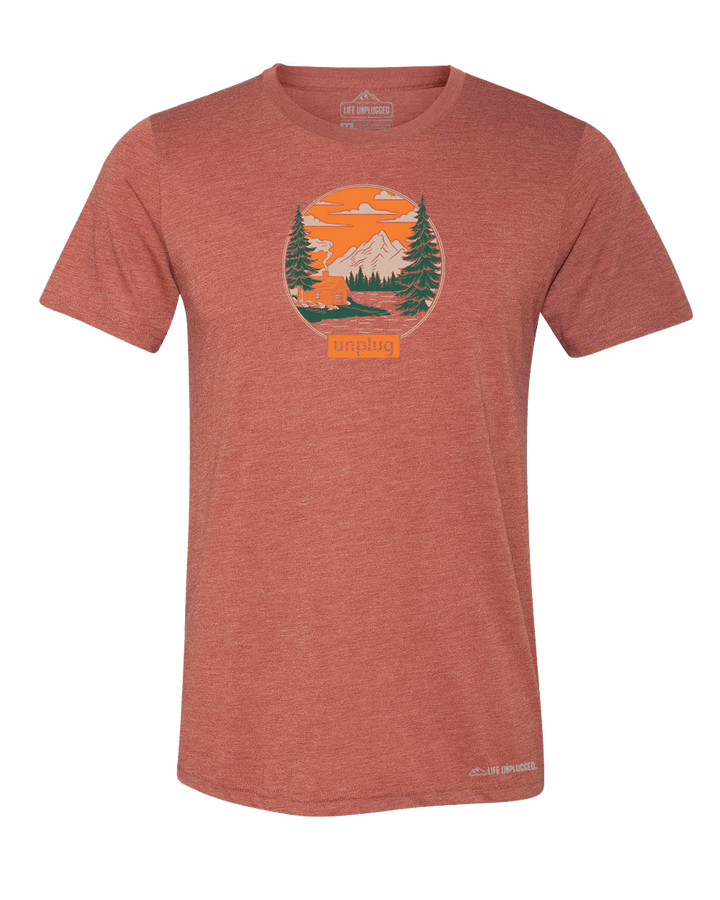 LIMITED DROP! Rustic Mountain Retreat Triblend T-Shirt