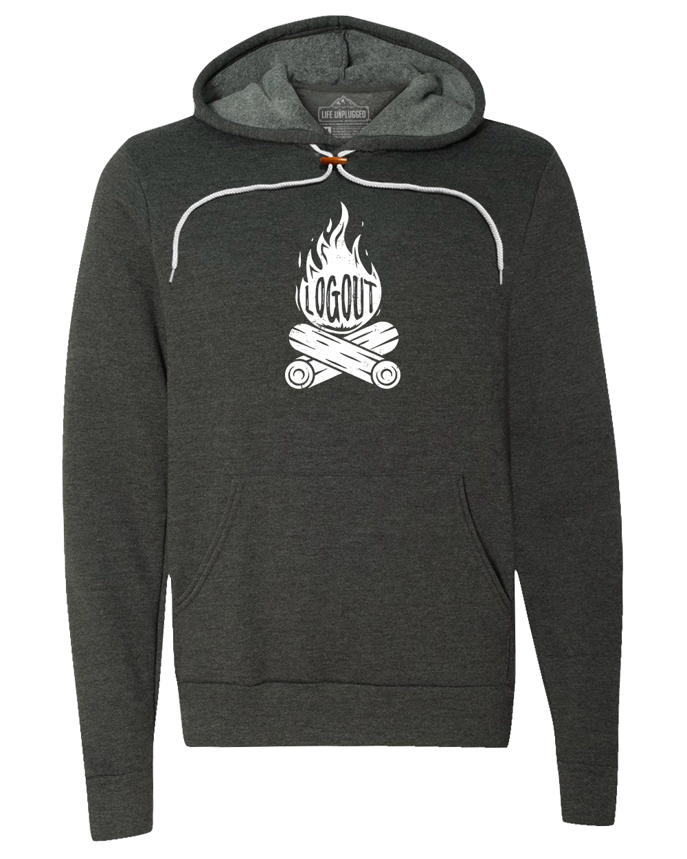 Log Out Campfire Super Soft Hoodie