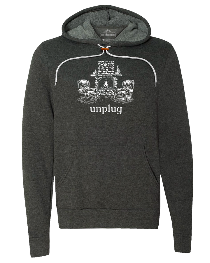 Rustic Fireplace Super Soft Hoodie