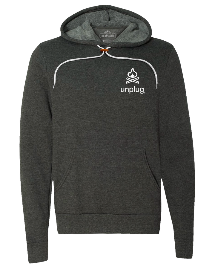 Campfire Left Chest Premium Super Soft Hooded Sweatshirt