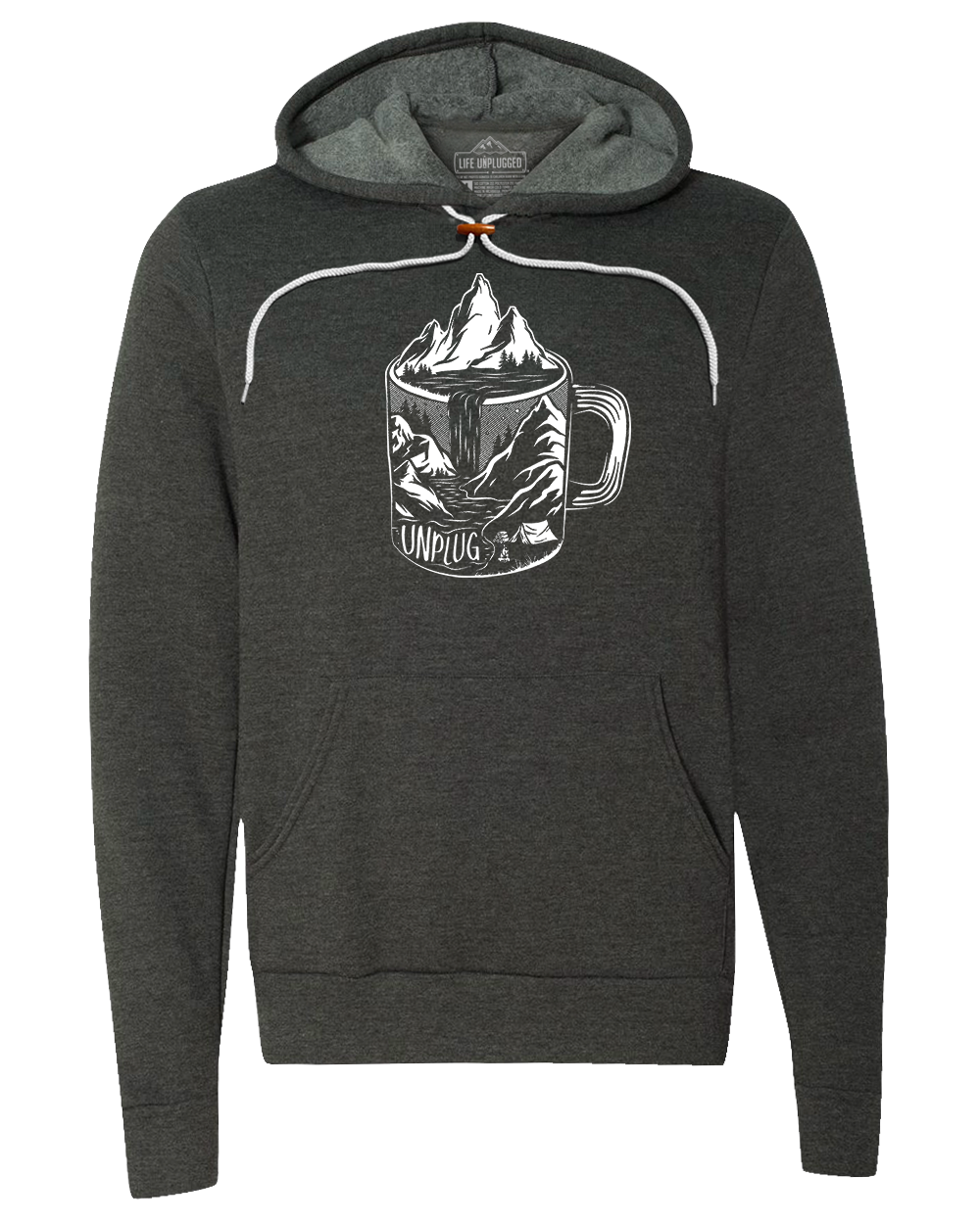 Coffee Mountain Scene Super Soft Hoodie