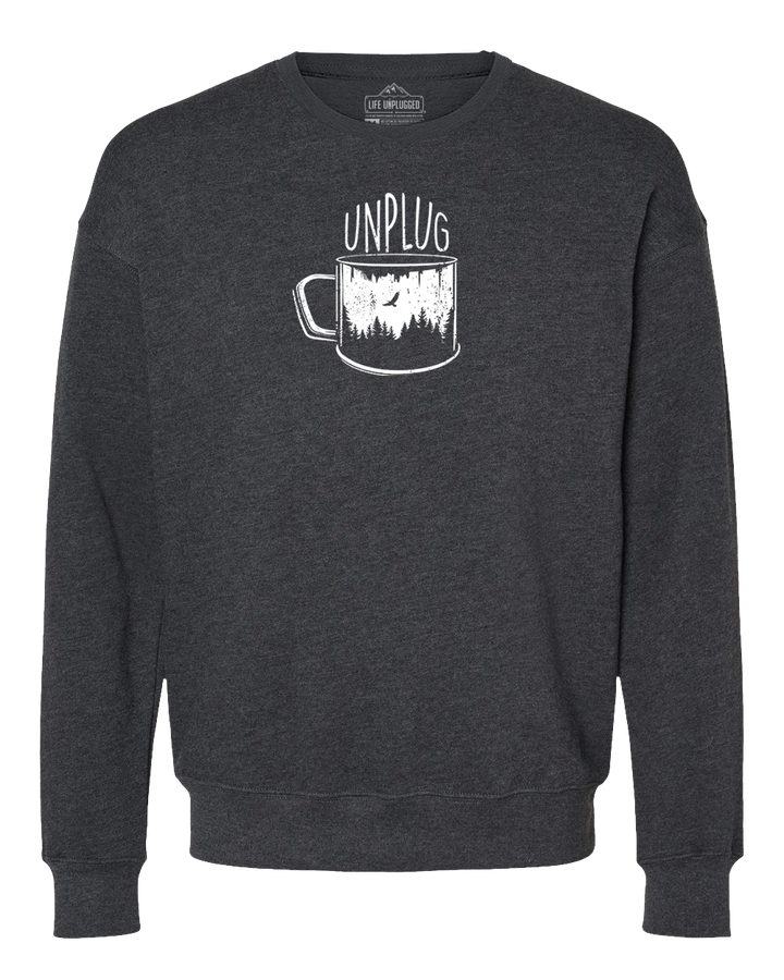 Coffee In The Trees  Midweight Super Soft Crewneck Sweatshirt