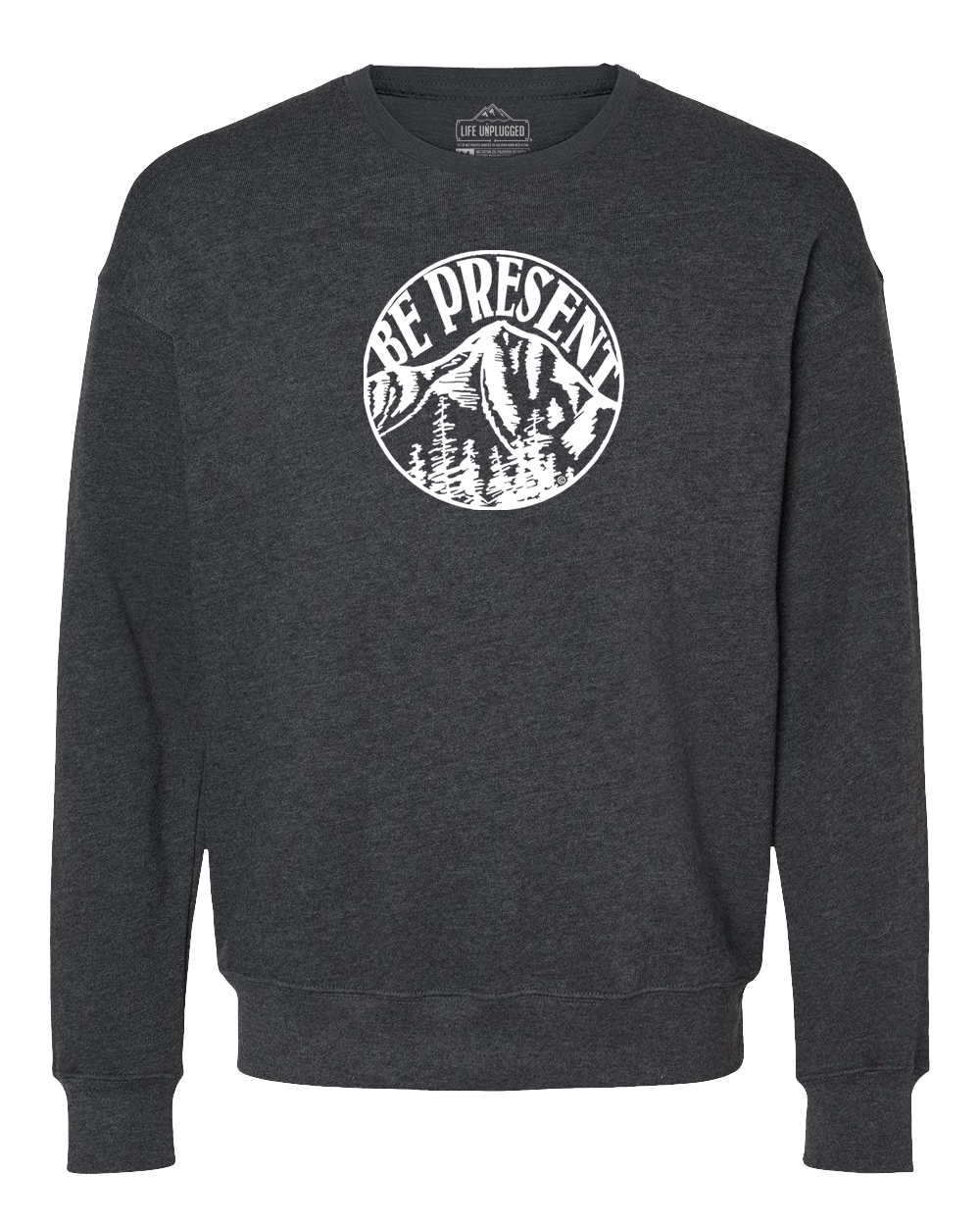 Be Present Mountain Midweight Super Soft Crewneck Sweatshirt