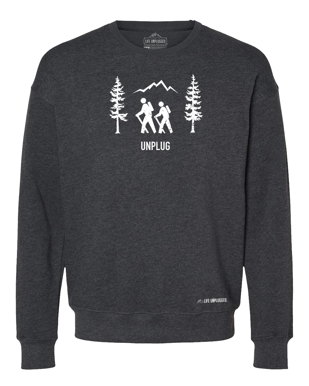 Hiking Scene Midweight Super Soft Crewneck Sweatshirt