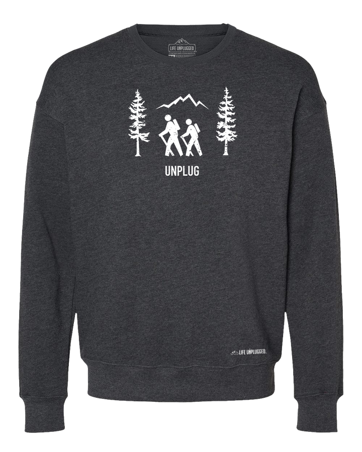 Hiking Scene Midweight Super Soft Crewneck Sweatshirt