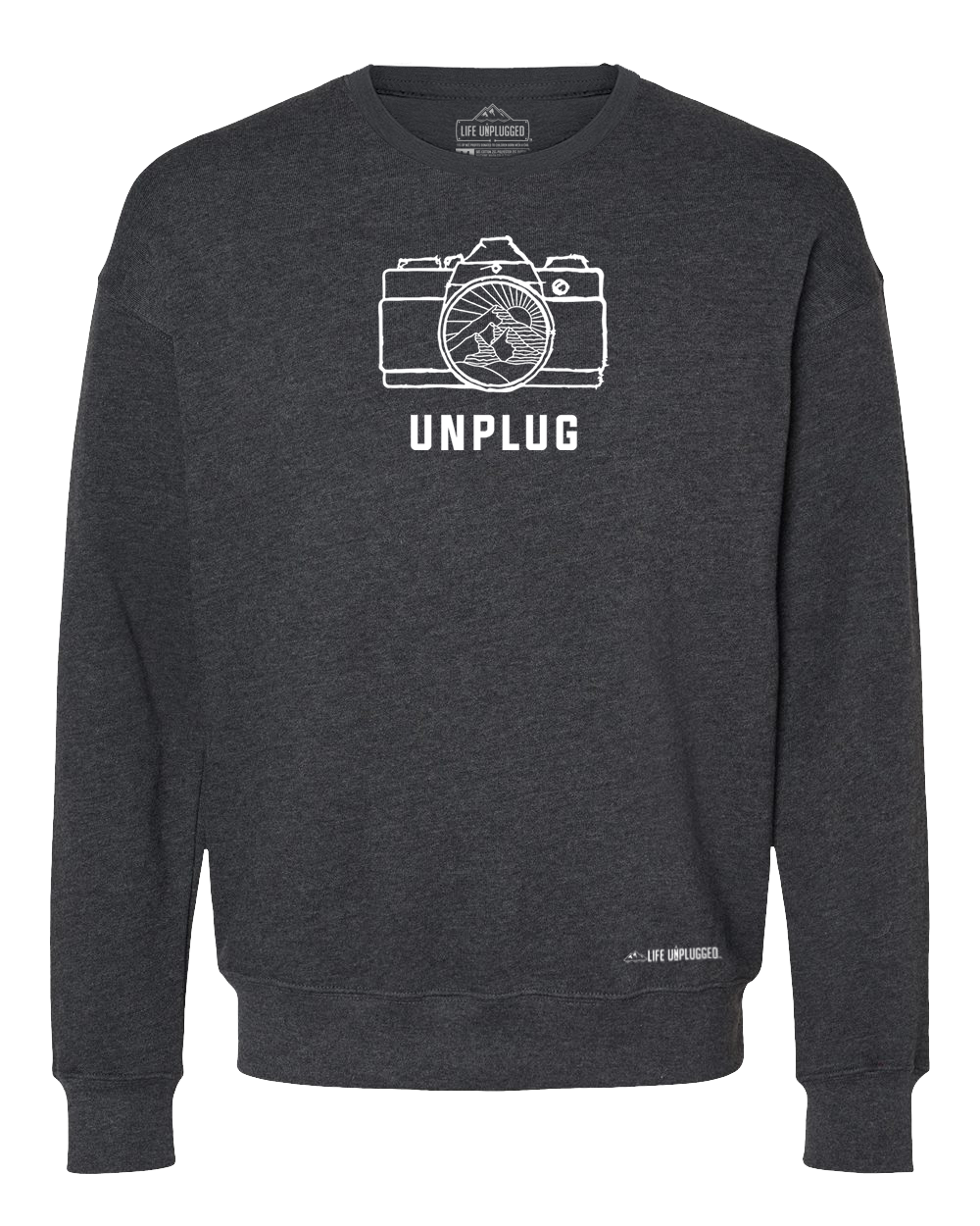 Camera Mountain Lens Midweight Super Soft Crewneck Sweatshirt