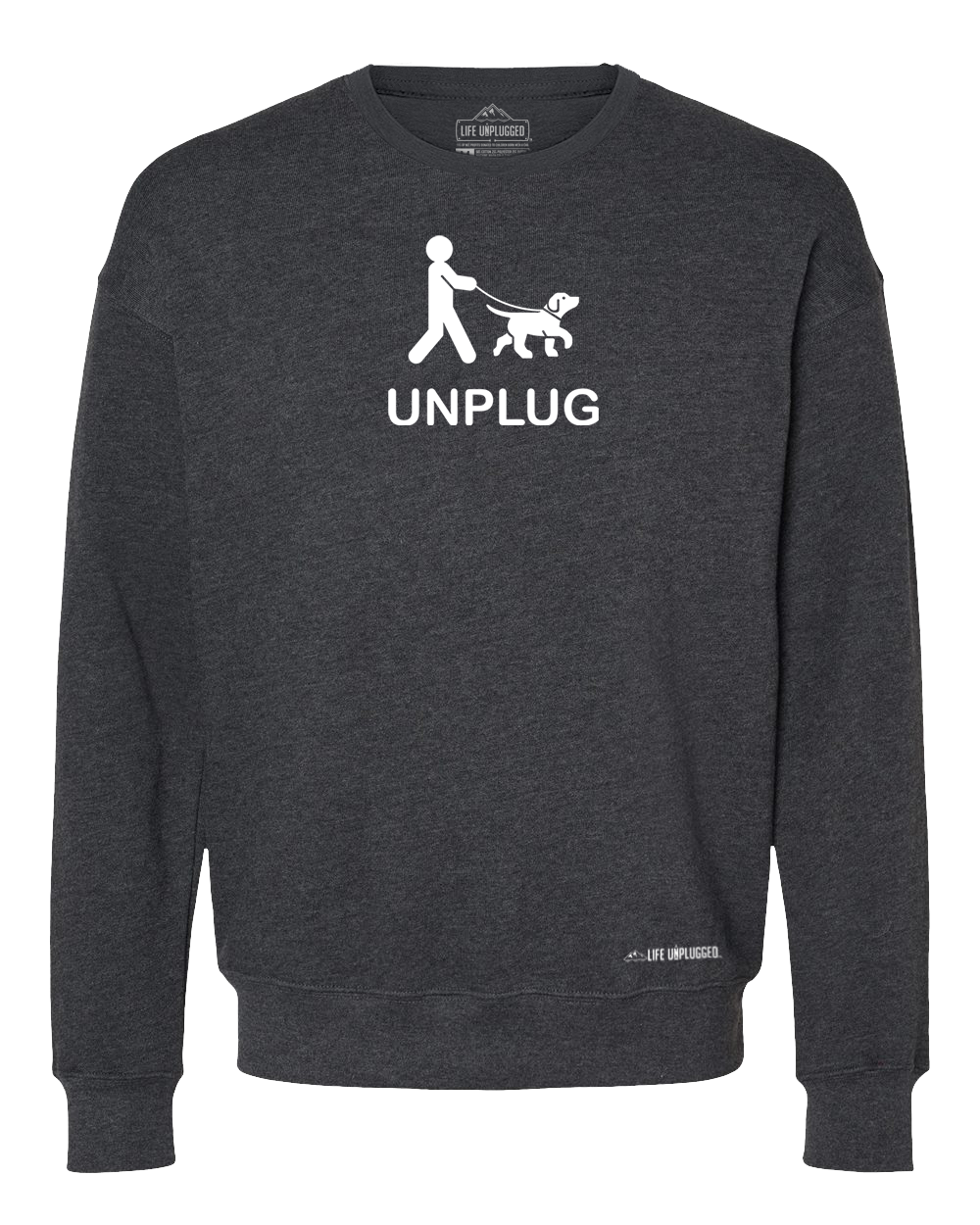 Dog Walking Midweight Super Soft Crewneck Sweatshirt