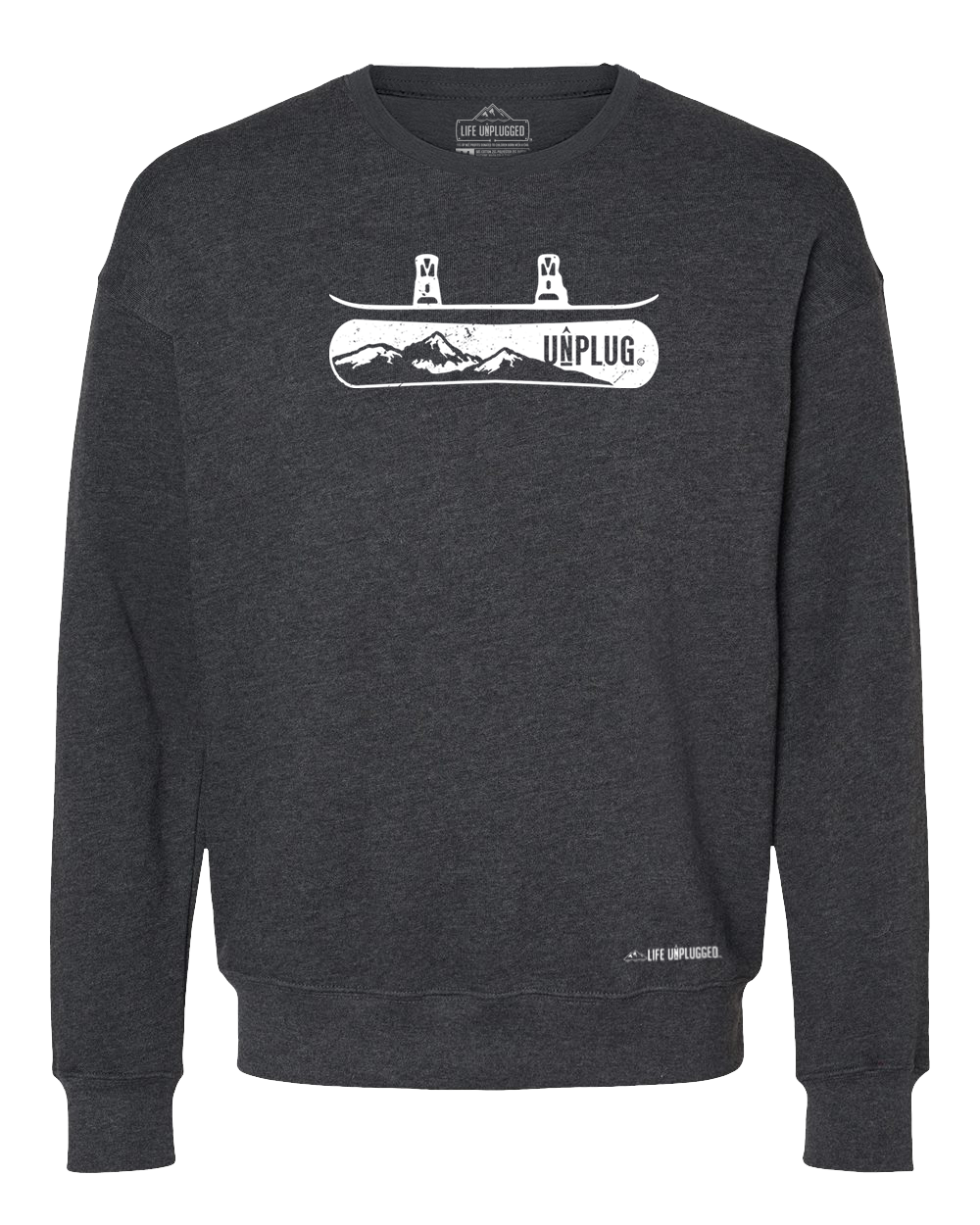 Snowboarding Midweight Super Soft Crewneck Sweatshirt