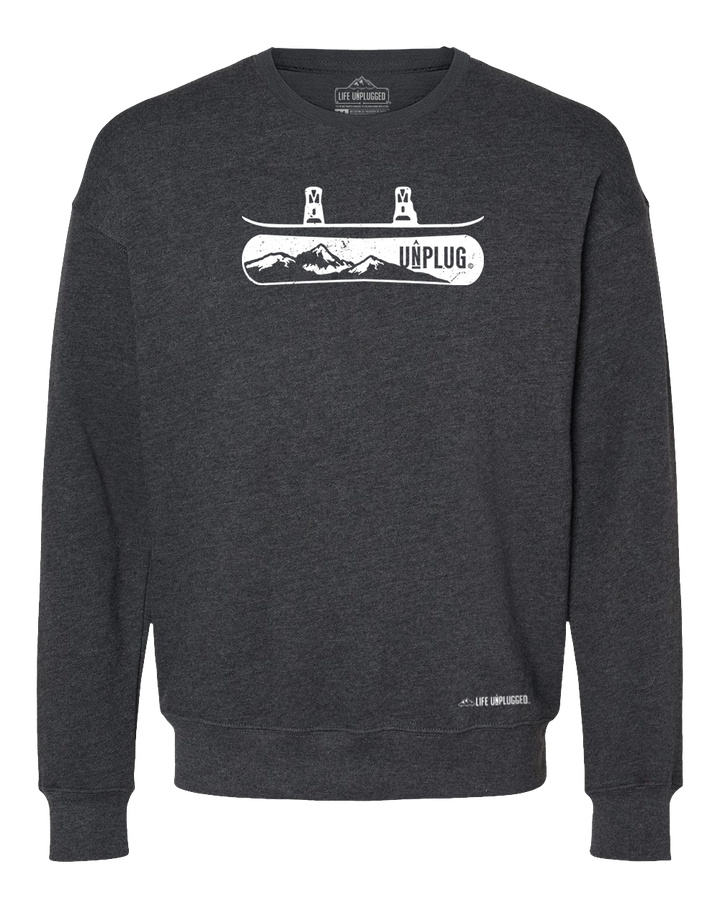 Snowboarding Midweight Super Soft Crewneck Sweatshirt