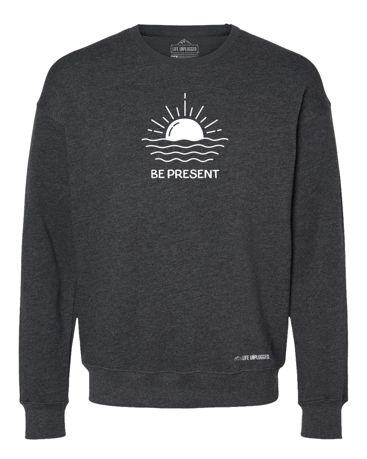 Ocean Sunset Midweight Super Soft Crewneck Sweatshirt