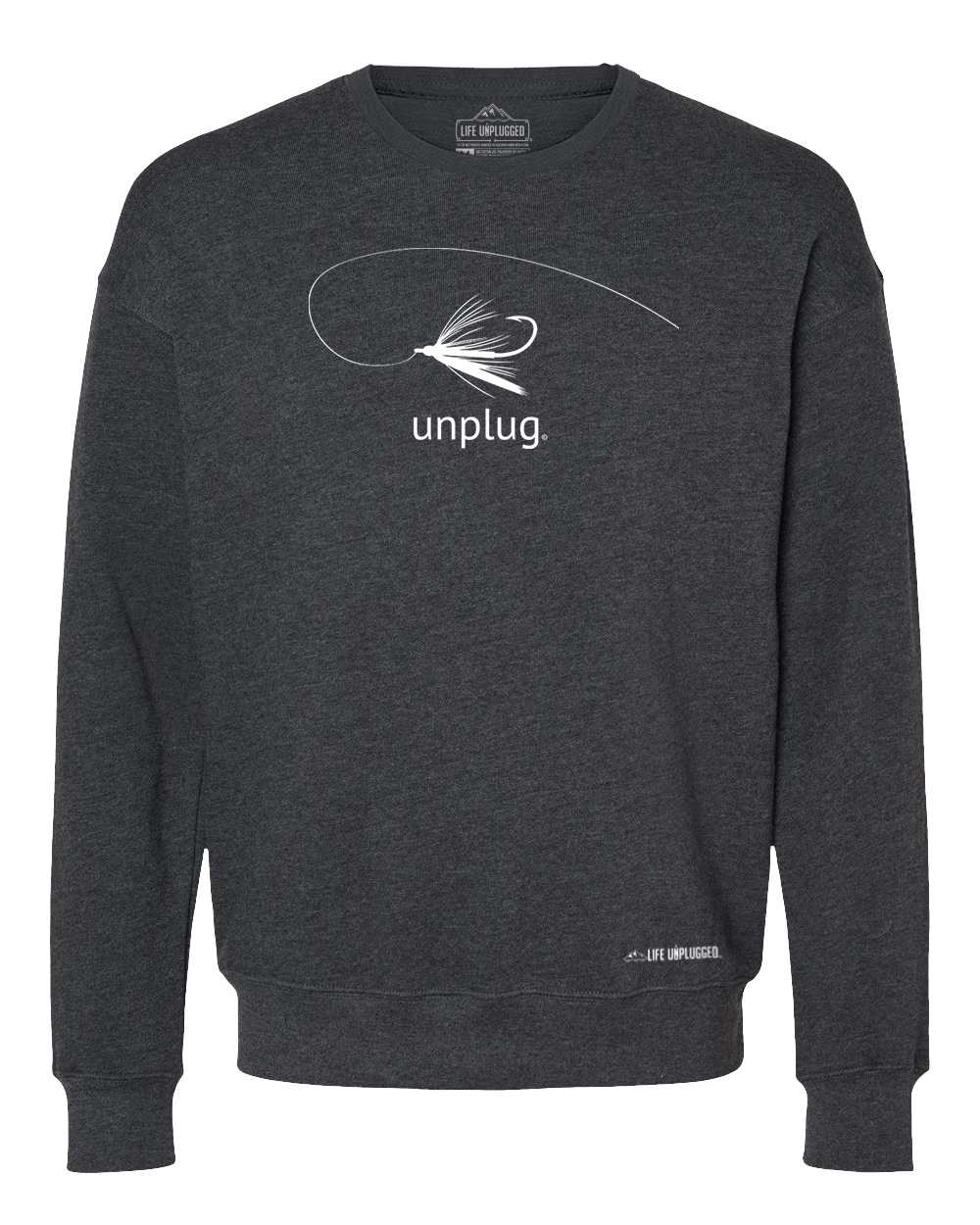 Fly Fishing Midweight Super Soft Crewneck Sweatshirt