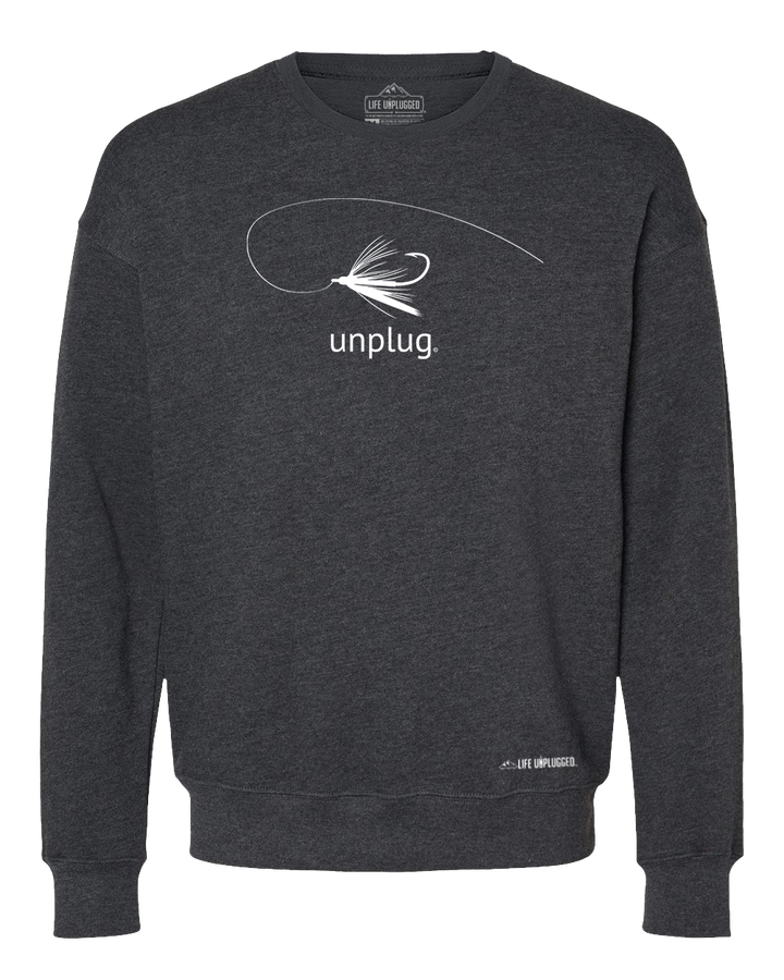 Fly Fishing Midweight Super Soft Crewneck Sweatshirt