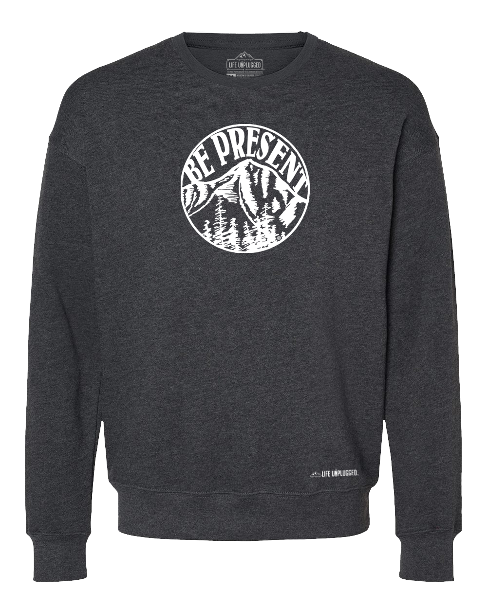 Be Present Mountain Midweight Super Soft Crewneck Sweatshirt