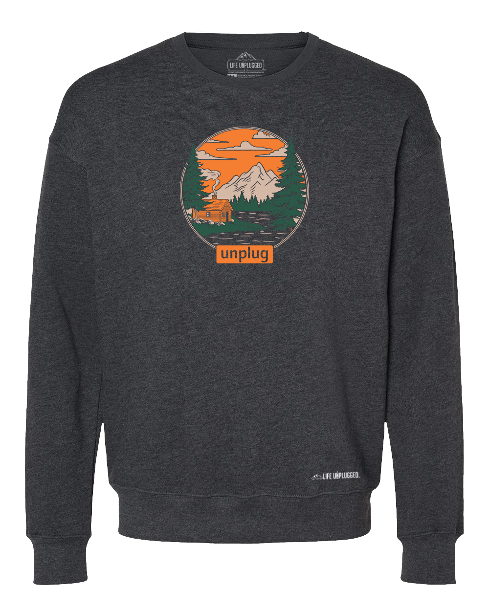 LIMITED DROP! Rustic Mountain Retreat Midweight Super Soft Crewneck Sweatshirt