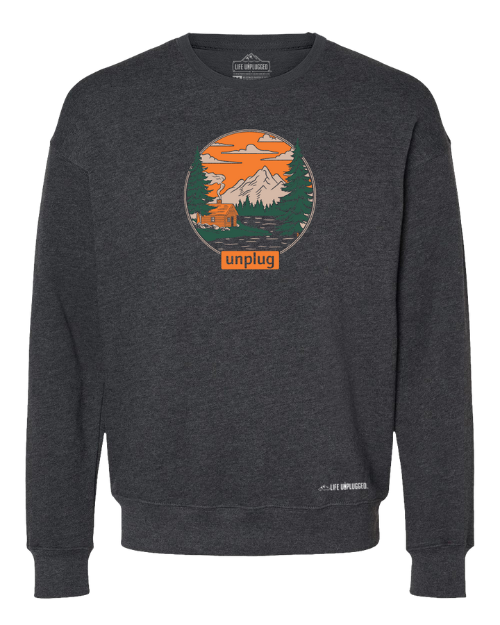 LIMITED DROP! Rustic Mountain Retreat Midweight Super Soft Crewneck Sweatshirt