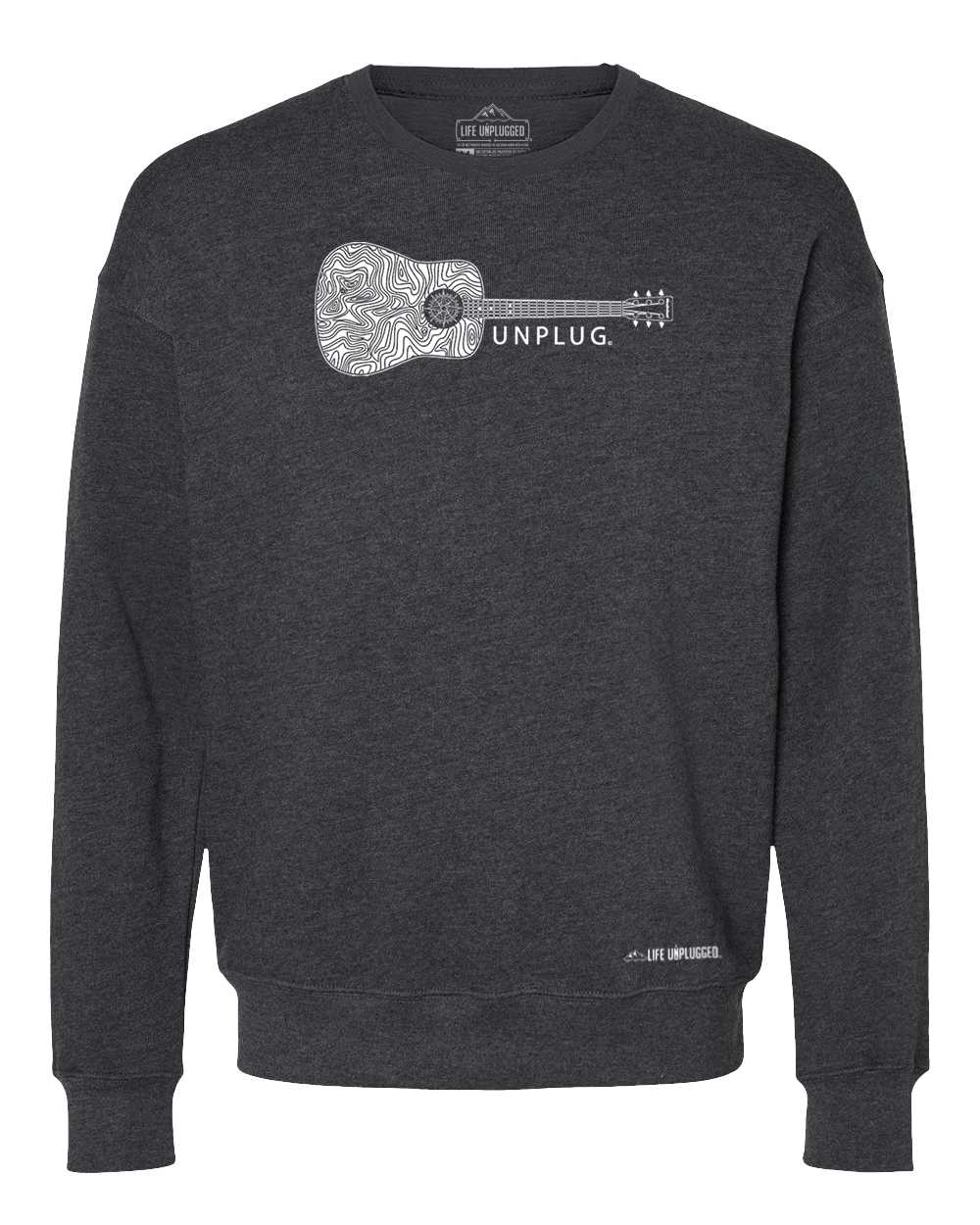 Guitar Midweight Super Soft Crewneck Sweatshirt