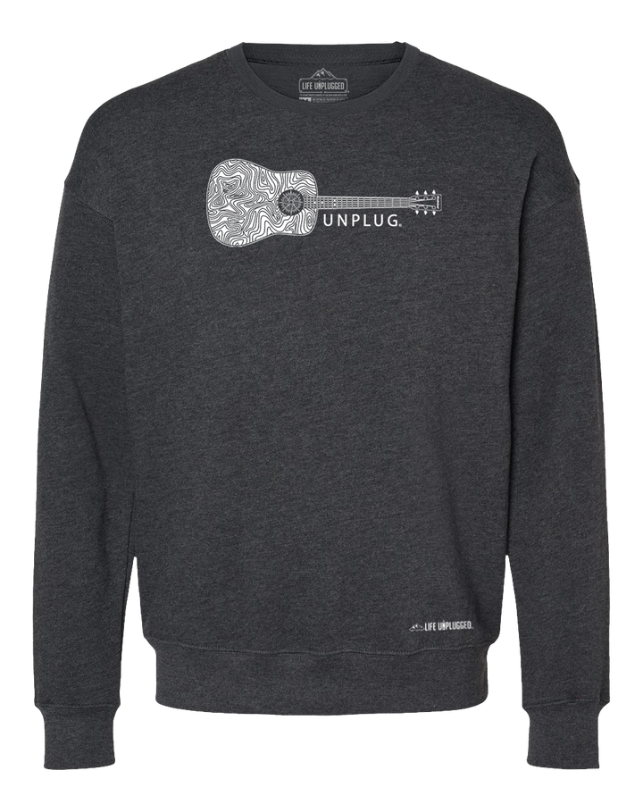 Guitar Midweight Super Soft Crewneck Sweatshirt