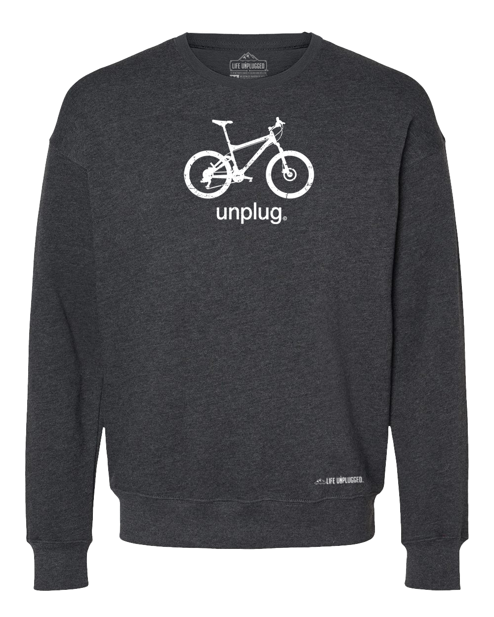 Mountain Bike Midweight Super Soft Crewneck Sweatshirt